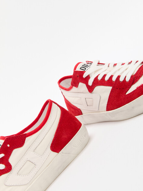 Мужские кеды DIESEL LEROJI, Артикул Y03489, рубиновый | 4278731. Ракурс 6