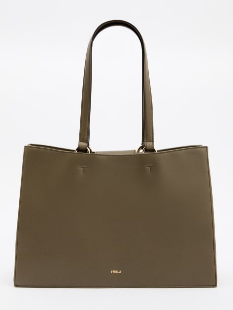 Женский тоут FURLA, Артикул FURLA NUVOLA L TOTE, серо-зеленый | 4278838. Ракурс 5 Женский тоут FURLA, Артикул FURLA NUVOLA L TOTE, серо-зеленый | 4278838. Ракурс 5