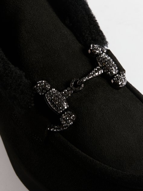 Женские высокие лоферы LORIBLU, Артикул 6LO120, черный | 4279566. Ракурс 6