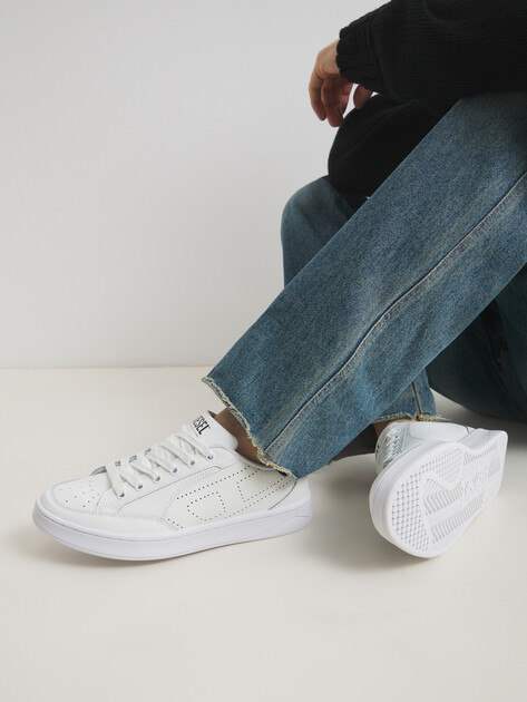 Мужские кеды DIESEL DAKOTA, Артикул Y03595, белый | 4279922. Ракурс 2