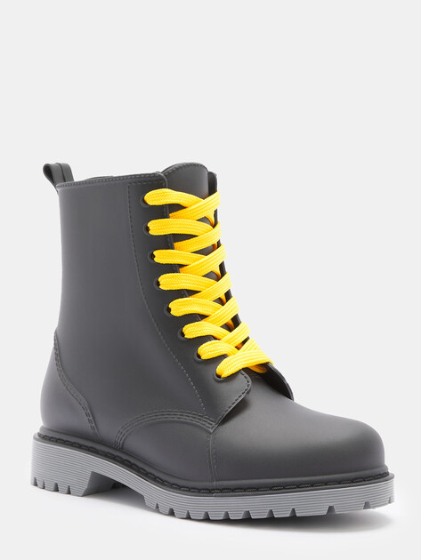 Женские резиновые ботинки TENDANCE, Артикул HVZ-20R2401004, черный | 4280084. Ракурс 3