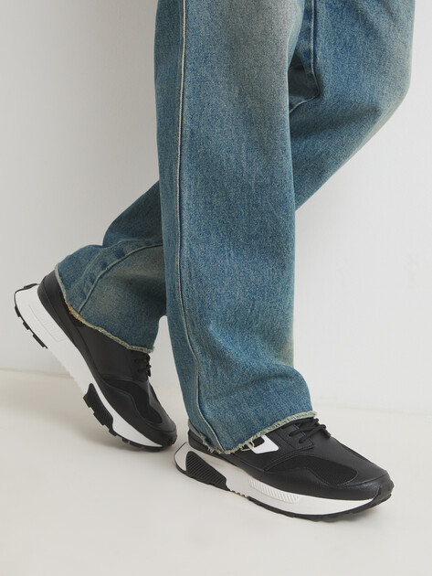 Мужские кроссовки DIESEL TAME-D RUNNING, Артикул Y03598, черный | 4280293. Ракурс 2