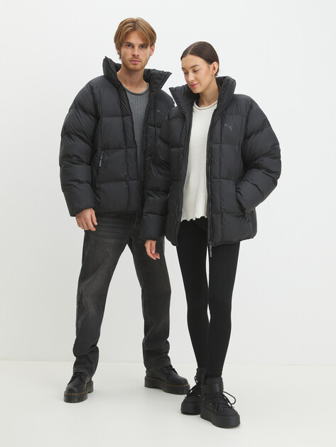 Puma jacket black store