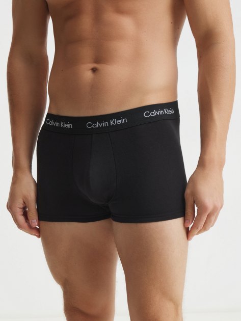 Мужские трусы 3 шт. CALVIN KLEIN LOW RISE TRUNK 3PK, Артикул 0000U2664G, мультицвет | 4282006. Ракурс 2 Мужские трусы 3 шт. CALVIN KLEIN LOW RISE TRUNK 3PK, Артикул 0000U2664G, мультицвет | 4282006. Ракурс 2