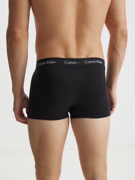 Мужские трусы 3 шт. CALVIN KLEIN LOW RISE TRUNK 3PK, Артикул 0000U2664G, мультицвет | 4282006. Ракурс 3 Мужские трусы 3 шт. CALVIN KLEIN LOW RISE TRUNK 3PK, Артикул 0000U2664G, мультицвет | 4282006. Ракурс 3