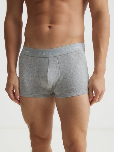 Мужские трусы 3 шт. CALVIN KLEIN LOW RISE TRUNK 3PK, Артикул 0000U2664G, мультицвет | 4282006. Ракурс 5 Мужские трусы 3 шт. CALVIN KLEIN LOW RISE TRUNK 3PK, Артикул 0000U2664G, мультицвет | 4282006. Ракурс 5