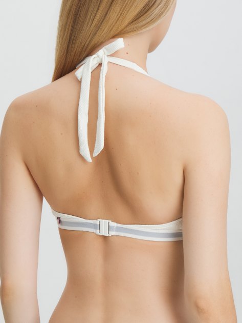 Женский лиф TOMMY HILFIGER TRIANGLE FIXED RP, Артикул UW0UW05257, молочно-белый | 4282391. Ракурс 2 Женский лиф TOMMY HILFIGER TRIANGLE FIXED RP, Артикул UW0UW05257, молочно-белый | 4282391. Ракурс 2