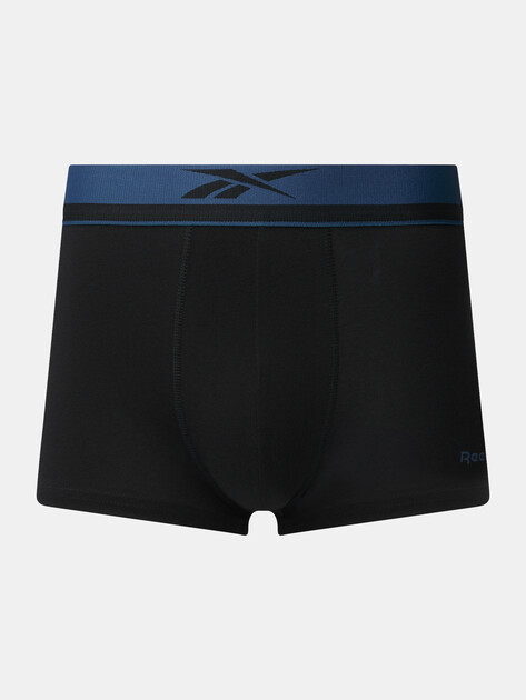 Мужские трусы 3 шт. REEBOK Mens RBK Trunks BROCK 3PK, Артикул U515062S, черный | 4282725. Ракурс 3