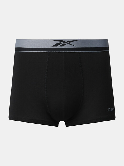 Мужские трусы 3 шт. REEBOK Mens RBK Trunks BROCK 3PK, Артикул U515062S, черный | 4282725. Ракурс 4