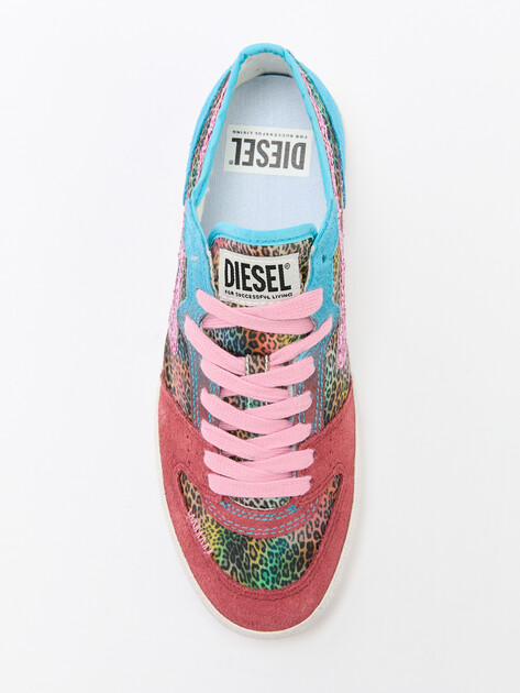 Женские кеды DIESEL LEROJI, Артикул Y03487, леопардовый принт | 4282737. Ракурс 5