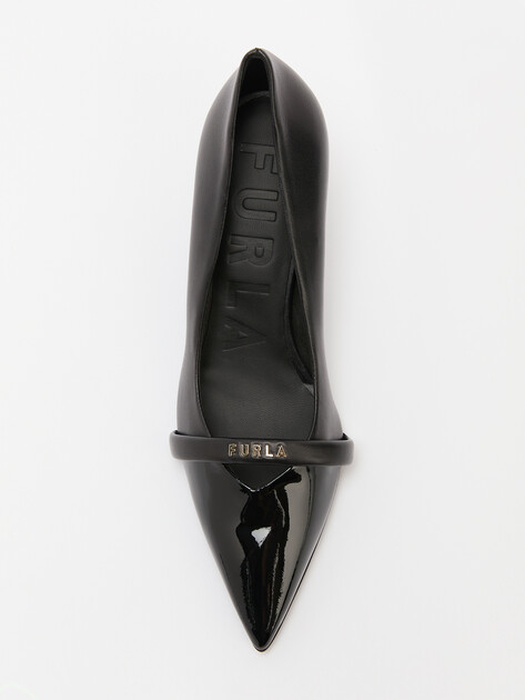Женские туфли FURLA FURLA CORE, Артикул YH42FCD, черный | 4284063. Ракурс 5 Женские туфли FURLA FURLA CORE, Артикул YH42FCD, черный | 4284063. Ракурс 5