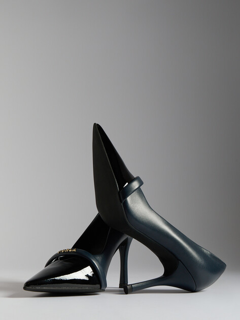 Женские туфли FURLA FURLA CORE, Артикул YI81FCD, темно-синий | 4284107. Ракурс 6 Женские туфли FURLA FURLA CORE, Артикул YI81FCD, темно-синий | 4284107. Ракурс 6