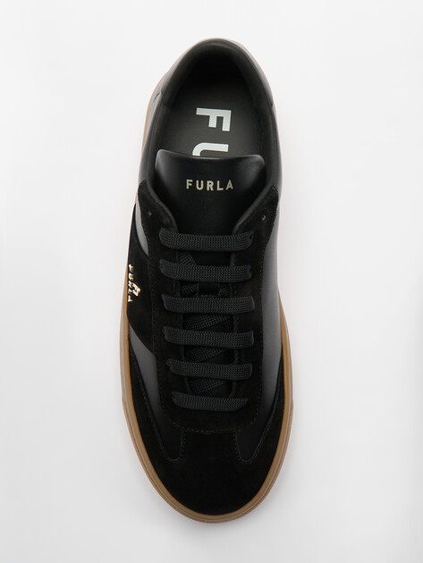 Женские кеды FURLA FURLA ENJOY, Артикул YI79ENJ, черный | 4284154. Ракурс 5 Женские кеды FURLA FURLA ENJOY, Артикул YI79ENJ, черный | 4284154. Ракурс 5