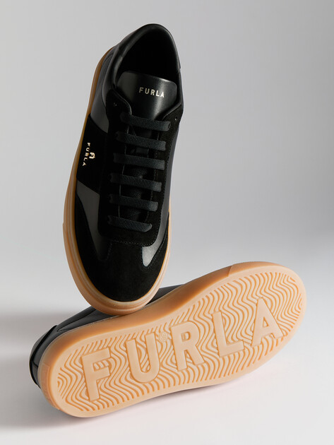 Женские кеды FURLA FURLA ENJOY, Артикул YI79ENJ, черный | 4284154. Ракурс 6 Женские кеды FURLA FURLA ENJOY, Артикул YI79ENJ, черный | 4284154. Ракурс 6