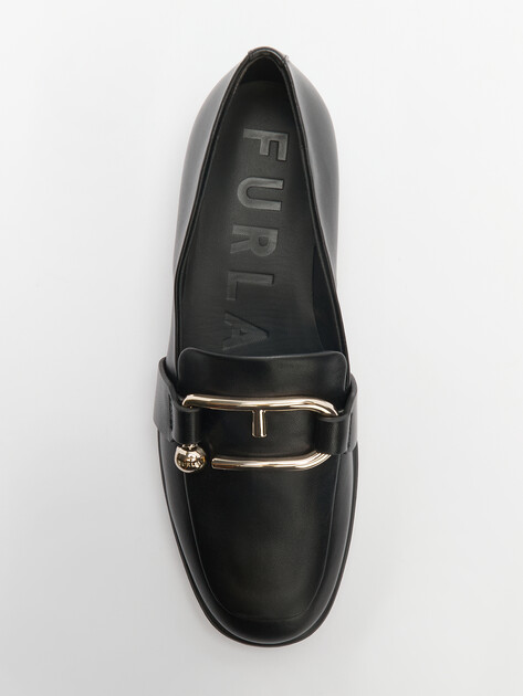 Женские лоферы FURLA FURLA NUVOLA, Артикул YI48FNU, черный | 4284235. Ракурс 5