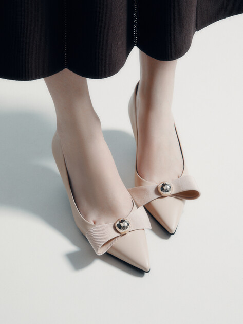 Женские туфли FURLA FURLA SFERA, Артикул YI40SFE, бежевый | 4284239. Ракурс 7