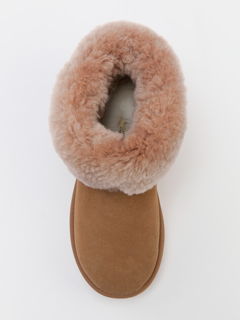 Женские угги TENDANCE, Артикул IM-RDV64B, бежево-коричневый | 4284612. Ракурс 4