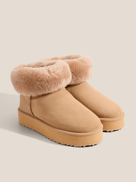 Женские угги TENDANCE, Артикул IM-RDV64B, бежевый | 4284647. Ракурс 3 Женские угги TENDANCE, Артикул IM-RDV64B, бежевый | 4284647. Ракурс 3