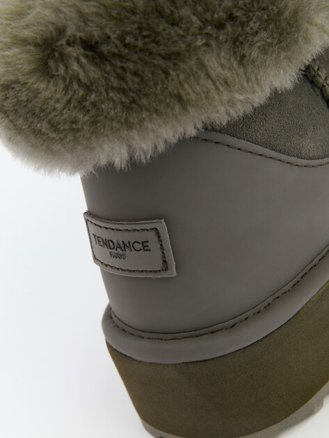 Женские угги TENDANCE, Артикул IM-RDV64B, серо-зеленый | 4284661. Ракурс 5