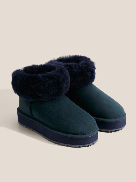 Женские угги TENDANCE, Артикул IM-RDV64B, зелено-синий | 4284668. Ракурс 2