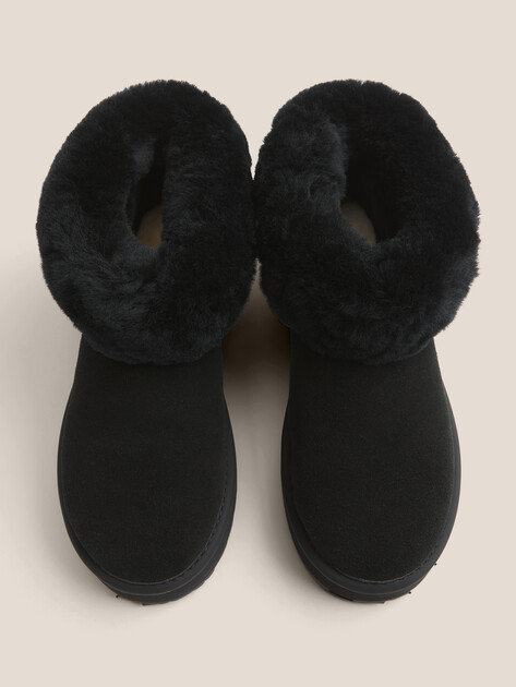 Женские угги TENDANCE, Артикул IM-RDV64B, черный | 4284710. Ракурс 5