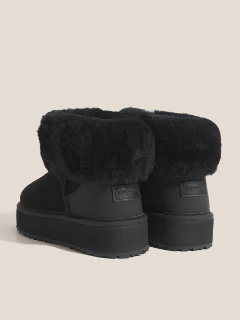 Женские угги TENDANCE, Артикул IM-RDV64B, черный | 4284710. Ракурс 6