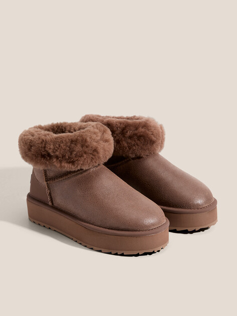 Женские угги TENDANCE, Артикул IM-RDV66, коричневый | 4284845. Ракурс 3