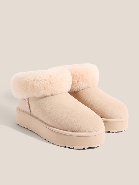 Женские угги TENDANCE, Артикул IM-RDV66, светло-бежевый | 4284866. Ракурс 3 Женские угги TENDANCE, Артикул IM-RDV66, светло-бежевый | 4284866. Ракурс 3