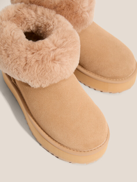 Женские угги TENDANCE, Артикул IM-RDV66, бежевый | 4284908. Ракурс 4