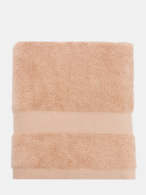 Махровое полотенце 100x150 MAISON DAVID, Артикул Louise 100x150 cm, темно-бежевый | 4284995. Ракурс 3
