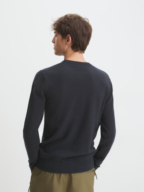 Мужской джемпер MAISON DAVID, Артикул SY-03, темно-серый | 4286345. Ракурс 4