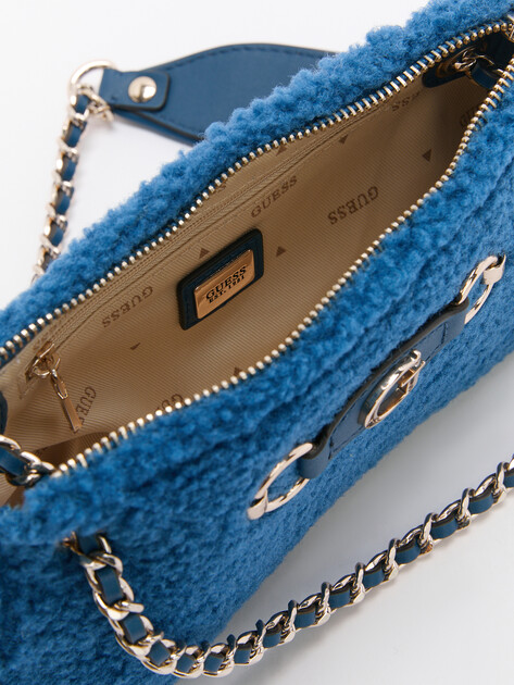 Кросс-боди GUESS ASLIA CNVTBL TOP ZIP SHLDR BAG, Артикул HWWG9532170, синий | 4286463. Ракурс 5 Кросс-боди GUESS ASLIA CNVTBL TOP ZIP SHLDR BAG, Артикул HWWG9532170, синий | 4286463. Ракурс 5