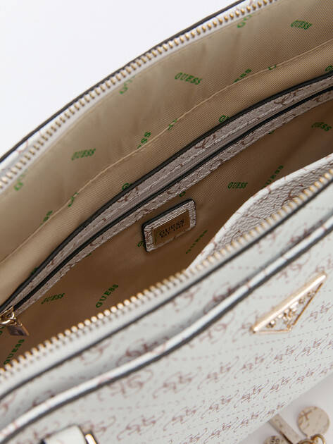 Женский тоут GUESS ECO ERICA ELITE TOTE, Артикул HWEQG951023, белый | 4286548. Ракурс 5