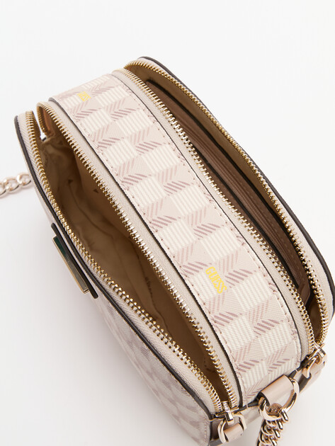 Кросс-боди GUESS G WAVE CAMERA CROSSBODY, Артикул HWJT9344140, бежево-розовый | 4286619. Ракурс 5 Кросс-боди GUESS G WAVE CAMERA CROSSBODY, Артикул HWJT9344140, бежево-розовый | 4286619. Ракурс 5