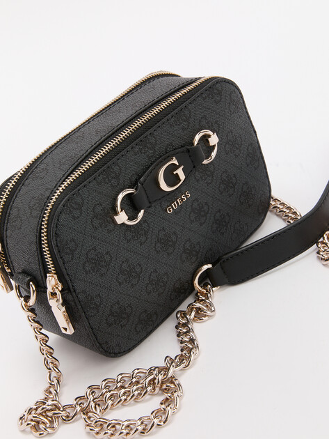 Кросс-боди GUESS IZZY CAMERA BAG, Артикул HWSG8654140, темно-серый | 4286692. Ракурс 3