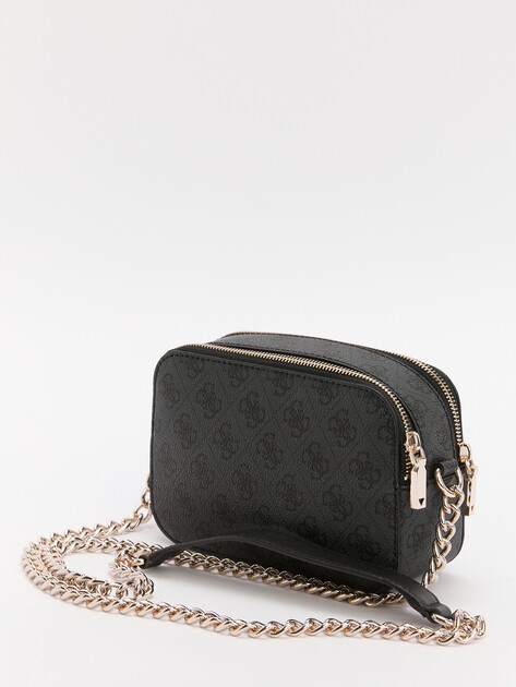 Кросс-боди GUESS IZZY CAMERA BAG, Артикул HWSG8654140, темно-серый | 4286692. Ракурс 4