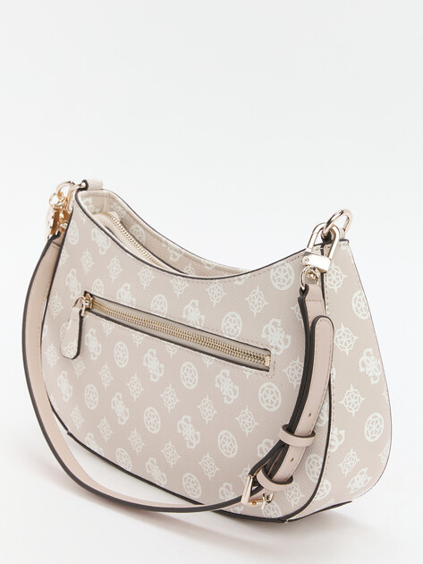 Женская сумка на плечо GUESS NOELLE TOP ZIP SHOULDER BAG, Артикул HWPG7879180, бежево-розовый | 4286725. Ракурс 4 Женская сумка на плечо GUESS NOELLE TOP ZIP SHOULDER BAG, Артикул HWPG7879180, бежево-розовый | 4286725. Ракурс 4