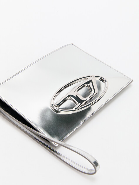 Клатч DIESEL 1DR, Артикул X10273, серебряный | 4287257. Ракурс 3