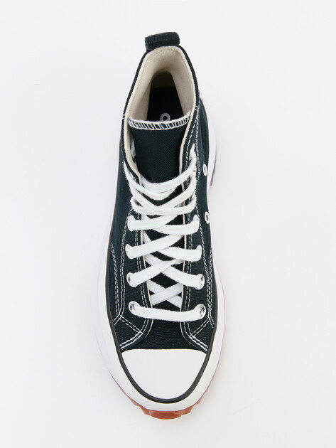 Высокие кеды CONVERSE RUN STAR HIKE, Артикул 166800, черный | 4288067. Ракурс 5