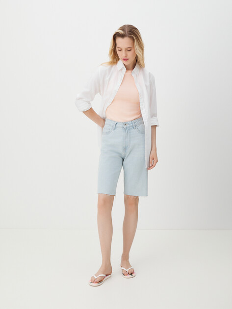 Женская майка MAISON DAVID JANE, Артикул JANE, лососевый | 4288282. Ракурс 2