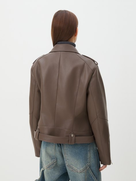 Женская косуха MAISON DAVID DEBBY, Артикул DEBBY, серовато-коричневый | 4288519. Ракурс 4