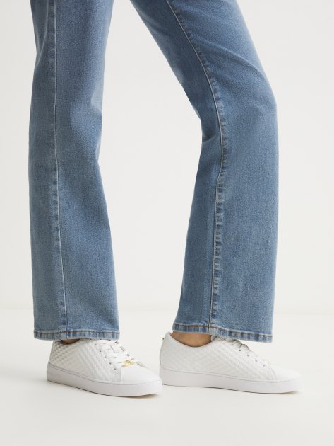 Женские кеды MICHAEL KORS, Артикул 43R4KTFS1L(K), белый | 4288709. Ракурс 7