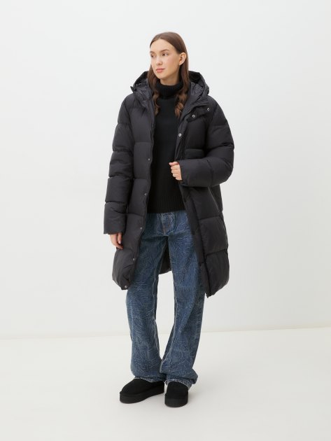 Женский пуховик MAISON DAVID, Артикул 2023-505Y, черный | 4288915. Ракурс 2
