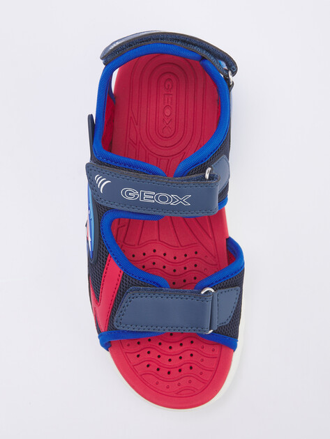 Детские сандалии со светящейся подошвой GEOX J SANDAL CIBERDRON B, Артикул J55MXB, мультицвет | 4290378. Ракурс 4 Детские сандалии со светящейся подошвой GEOX J SANDAL CIBERDRON B, Артикул J55MXB, мультицвет | 4290378. Ракурс 4