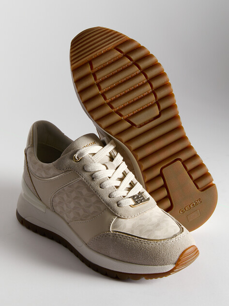 Женские кроссовки GEOX D DESYA, Артикул D5500A, молочно-бежевый | 4290726. Ракурс 6 Женские кроссовки GEOX D DESYA, Артикул D5500A, молочно-бежевый | 4290726. Ракурс 6