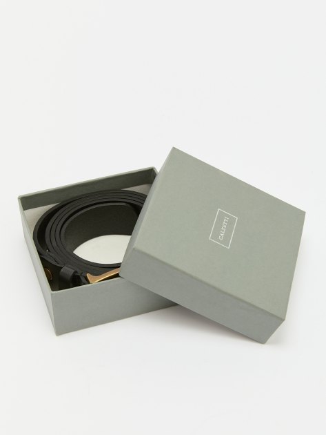 Мужской ремень CALZETTI OSCAR, Артикул OSCAR, черный | 4291020. Ракурс 3