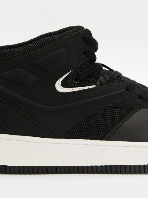 Мужские высокие кеды TENDANCE, Артикул AQ-NBL-011, черный | 4291229. Ракурс 6