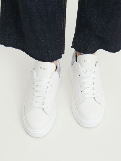 Женские кеды FURLA FURLA GALLERY, Артикул YJ27GLL, белый | 4291450. Ракурс 7