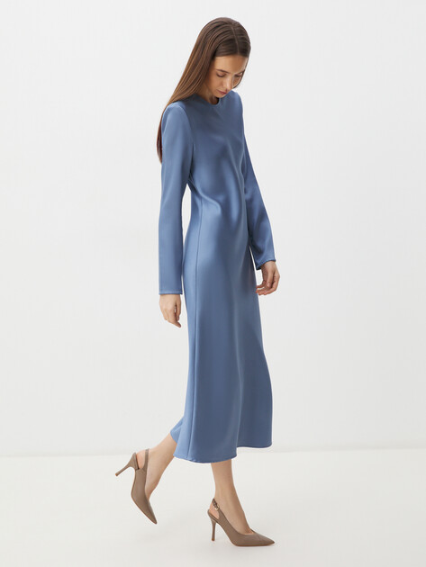 Женские туфли с открытой пяткой (слингбэк) FURLA FURLA CORE, Артикул YJ20FCD, серо-коричневый | 4291527. Ракурс 6