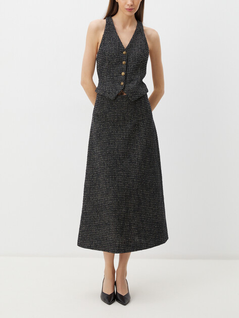 Женские туфли с открытой пяткой (слингбэк) FURLA FURLA CORE, Артикул YJ22FCD, черный | 4291598. Ракурс 2